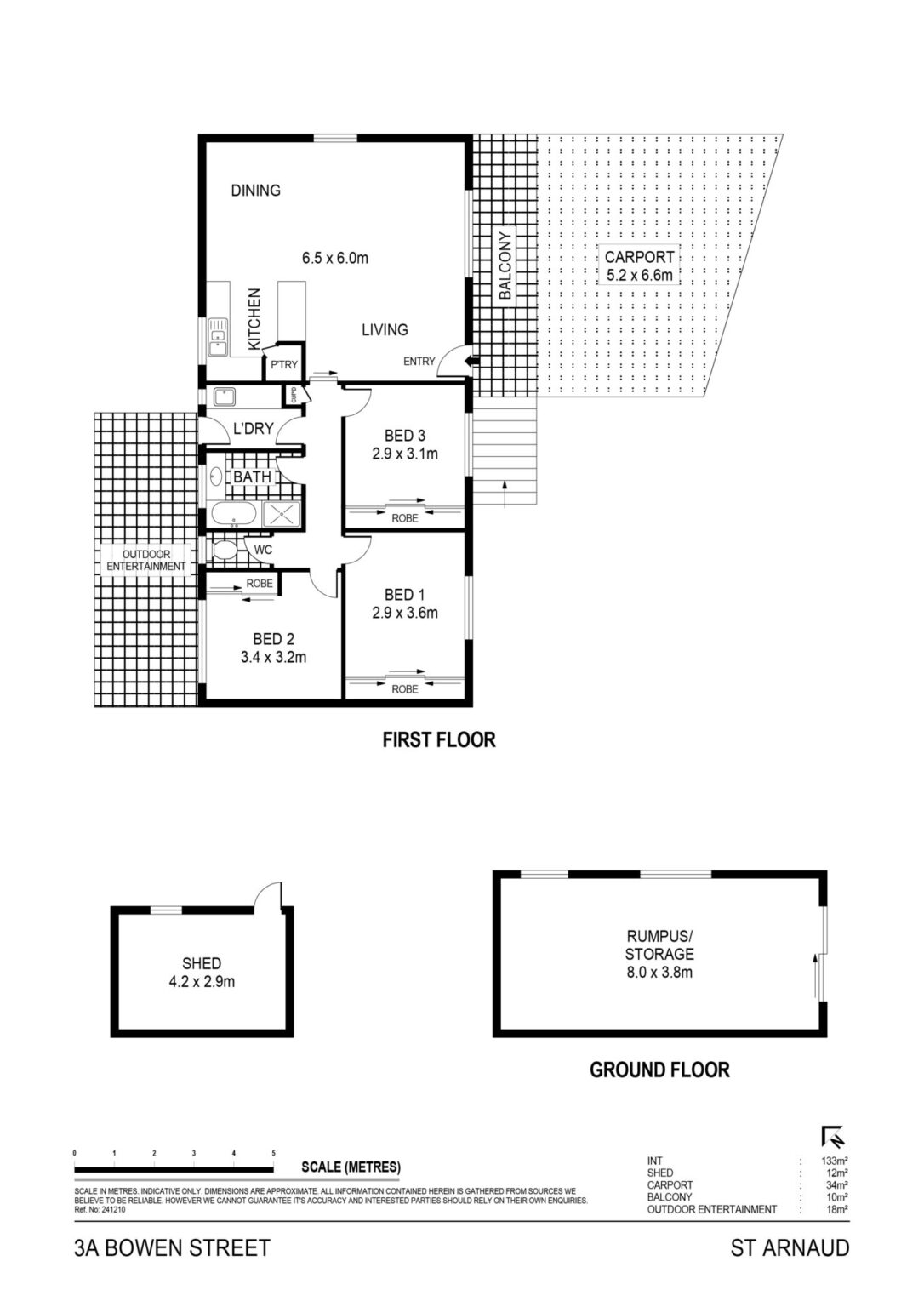 3A Bowen , St Arnaud